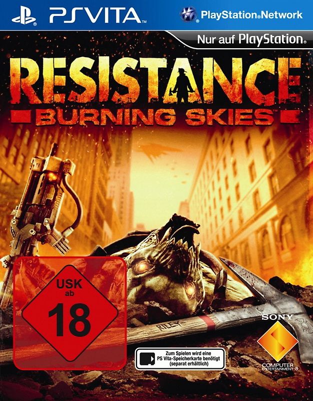 Resistance: Burning Skies [uncut] PlayStation Vita