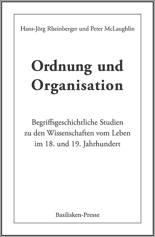 Ordnung und Organisation