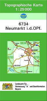 TK25 6734 Neumarkt i.d.OPf