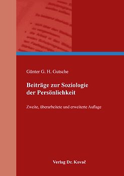 Beiträge zur Soziologie der Persönlichkeit