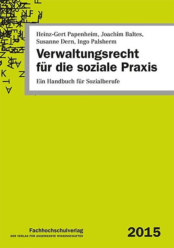 Verwaltungsrecht für die soziale Praxis