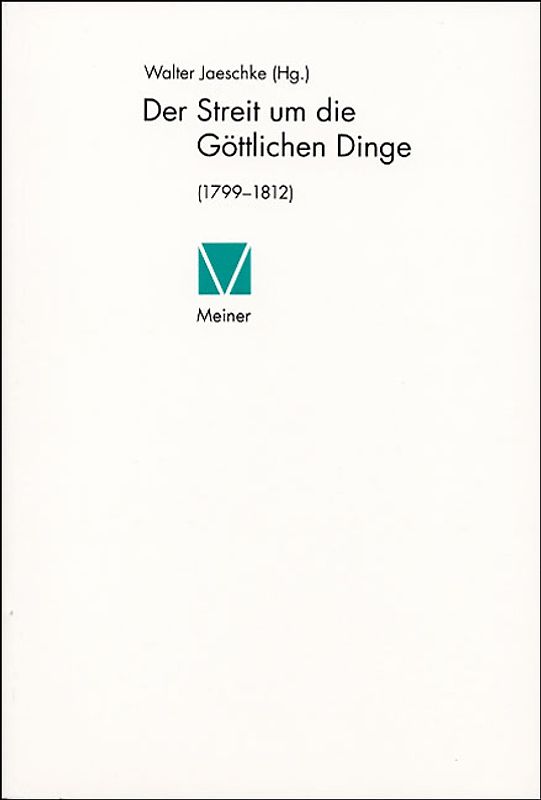 Der Streit um die göttlichen Dinge