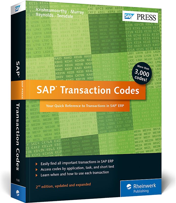 SAP Transaction Codes
