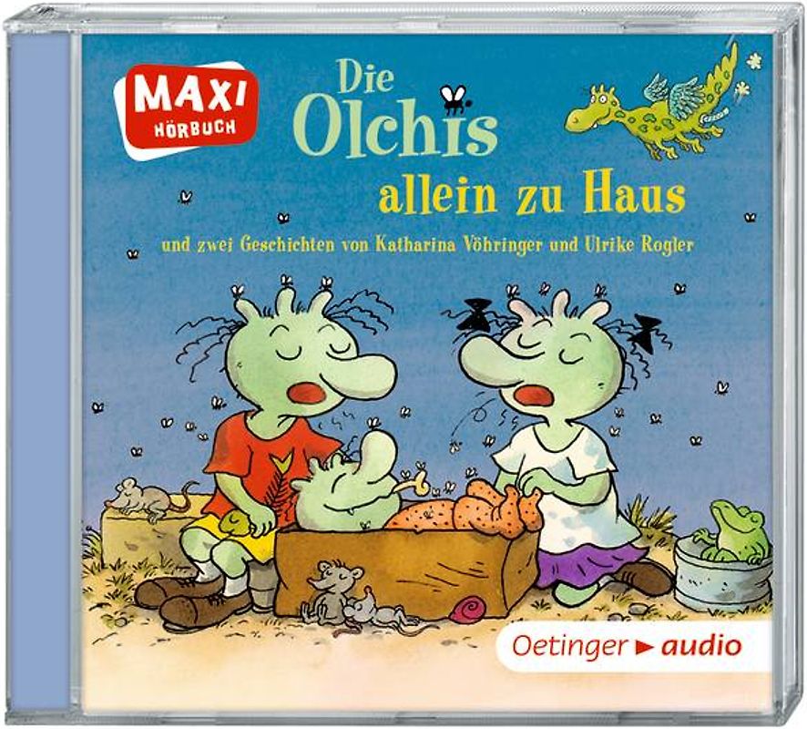 Die Olchis allein zu Haus und zwei Geschichten von Katharina Vöhringer und Ulrike Rogler (CD)