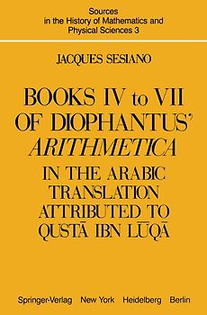Books IV to VII of Diophantus’ Arithmetica