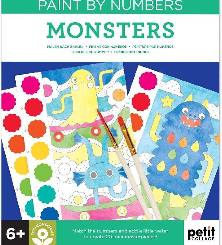 Paint by Numbers: Monsters