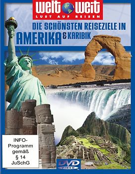 Die schönsten Reiseziele in Amerika & Karibik - welt weit DVD