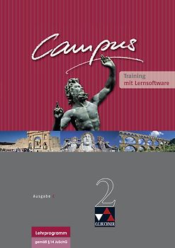 Campus - Ausgabe C. Gesamtkurs Latein in drei Bänden / Campus C Training 2 mit Lernsoftware