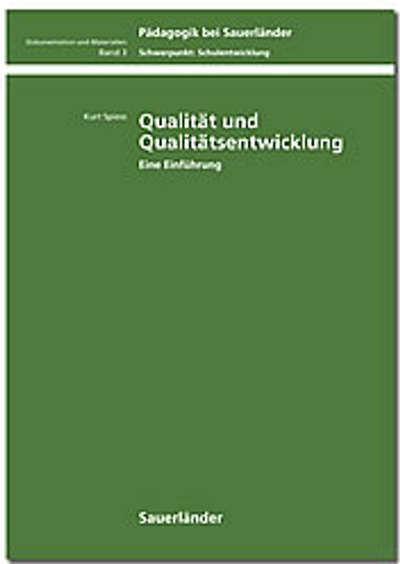 Qualität und Qualitätsentwicklung
