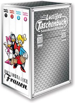 Lustiges Taschenbuch Entenstarke Frauen (4 Bände im Schuber)