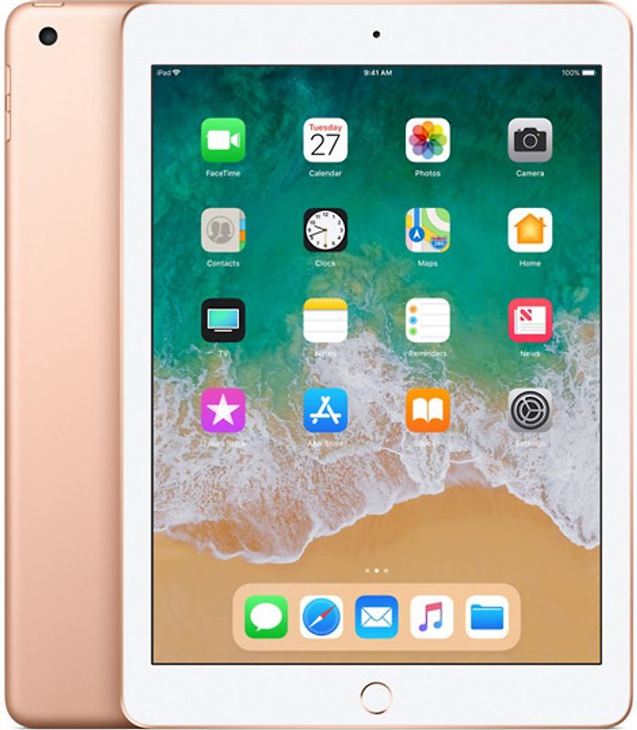 Apple iPad 9,7" 128 Go [Wifi, Modèle 2018] or