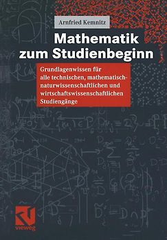 Mathematik zum Studienbeginn