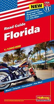Florida Strassenkarte 1:1 Mio., Road Guide Nr. 11