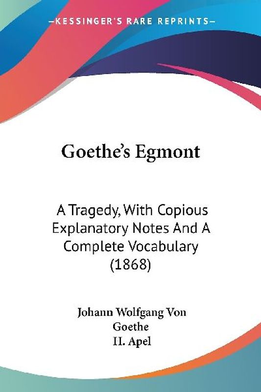 Goethe's Egmont