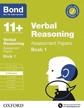 Bond 11+: Bond 11+ Verbal Reasoning Assessment Papers 9-10 years Book 1
