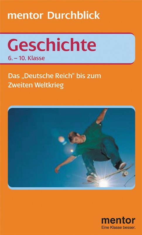 Geschichte. Das Deutsche Reich bis zum Zweiten Weltkrieg