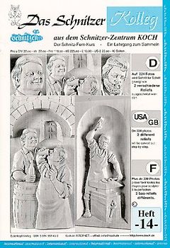 Das Schnitzer-Kolleg / Zwei verschiedene Reliefs mit Schritt-für-Schritt-Anleitung