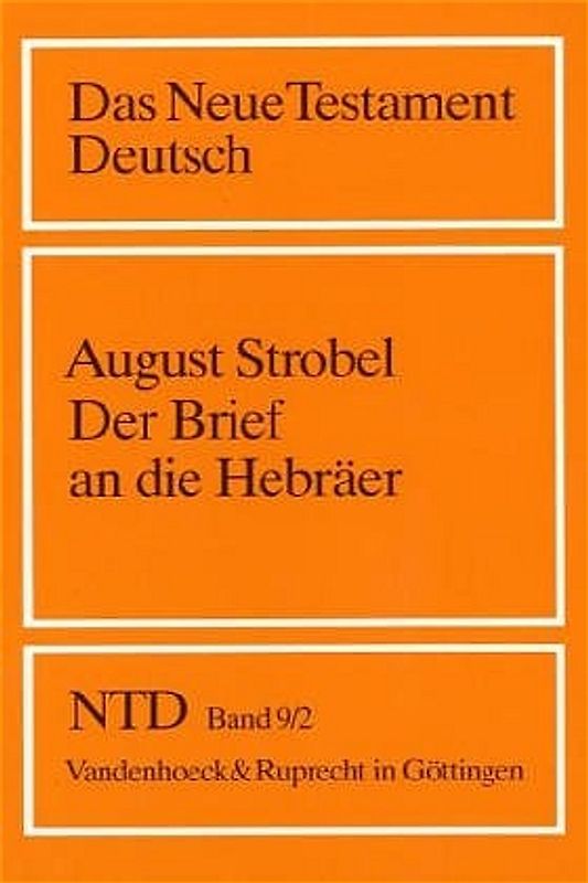 Der Brief an die Hebräer