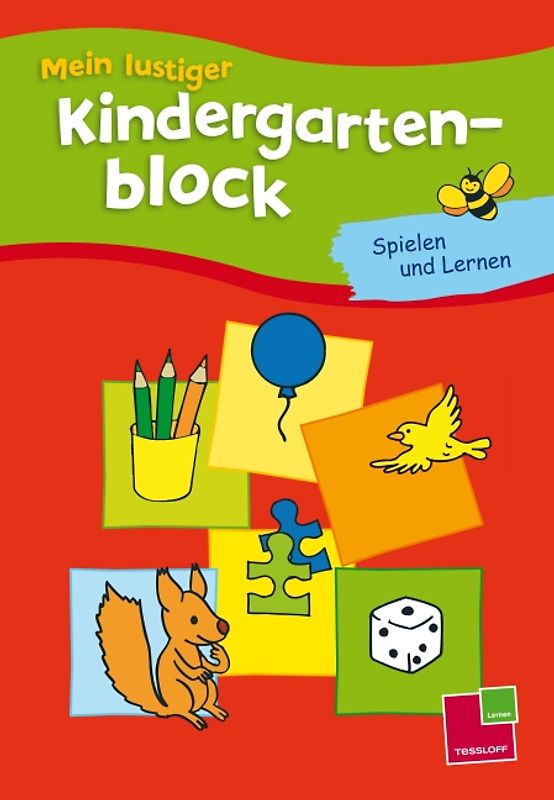 Mein lustiger Kindergartenblock. Spielen und Lernen