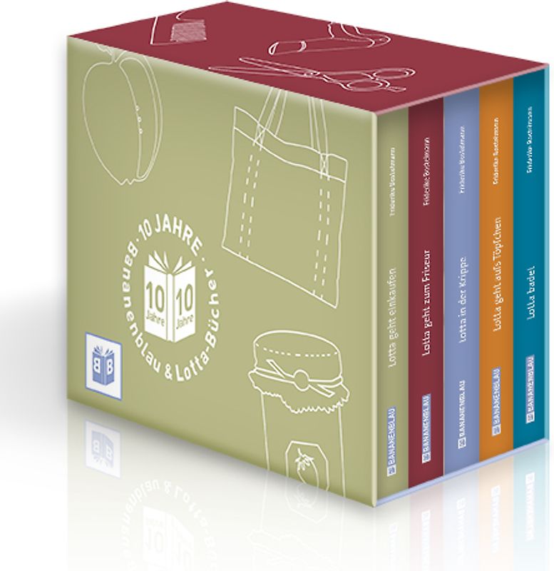 Alle Lotta Foto-Bilderbücher im Jubiläums-Schuber