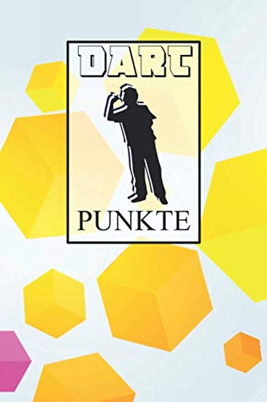 Dart Punkte: Spielblock um deine Punkte zu notieren | mit Dart Outs | Training oder Turnier | Crickets | 301, 501, 701 | Scorer Book
