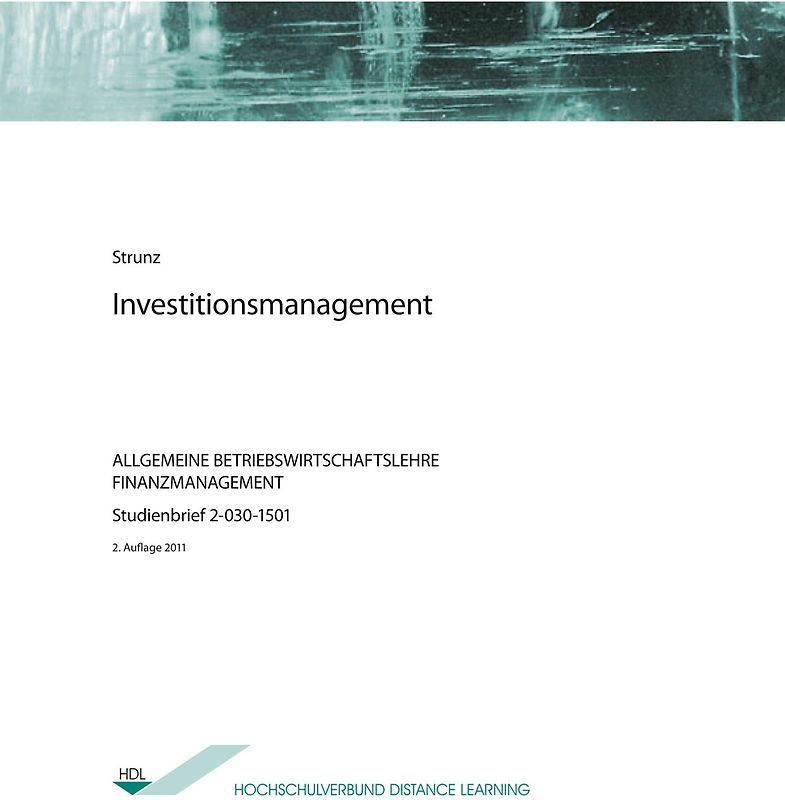Investitionsmanagement
