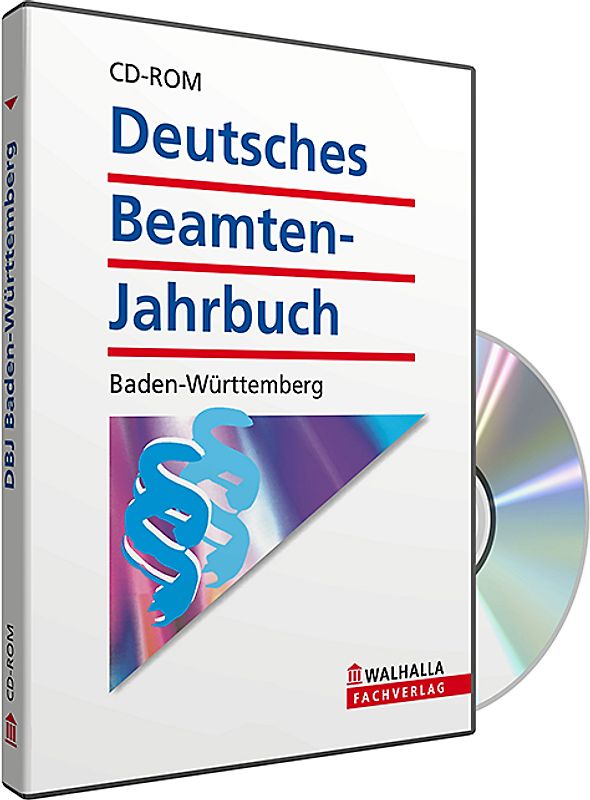 CD-ROM DBJ - Deutsches Beamten-Jahrbuch Baden-Württemberg Datenbank (Grundversion)