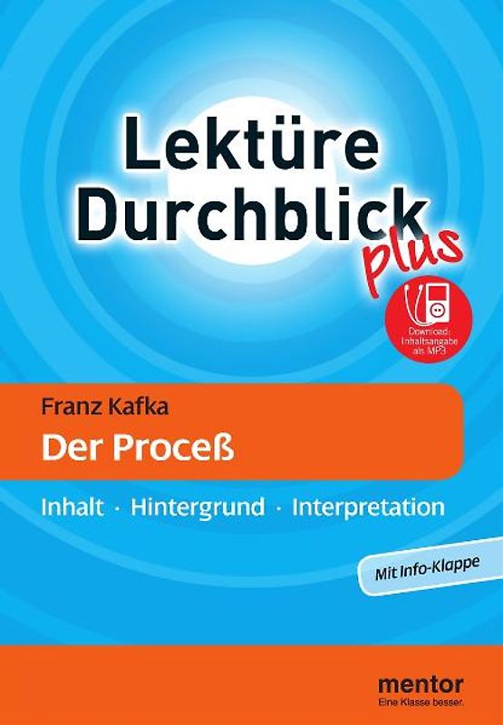 Franz Kafka: Der Proceß - Buch mit mp3-Download