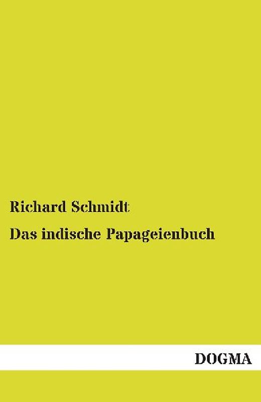 Das indische Papageienbuch