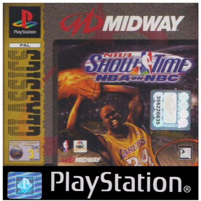 NBA Showtime: NBA on NBC - USA [UK Import] PlayStation 1