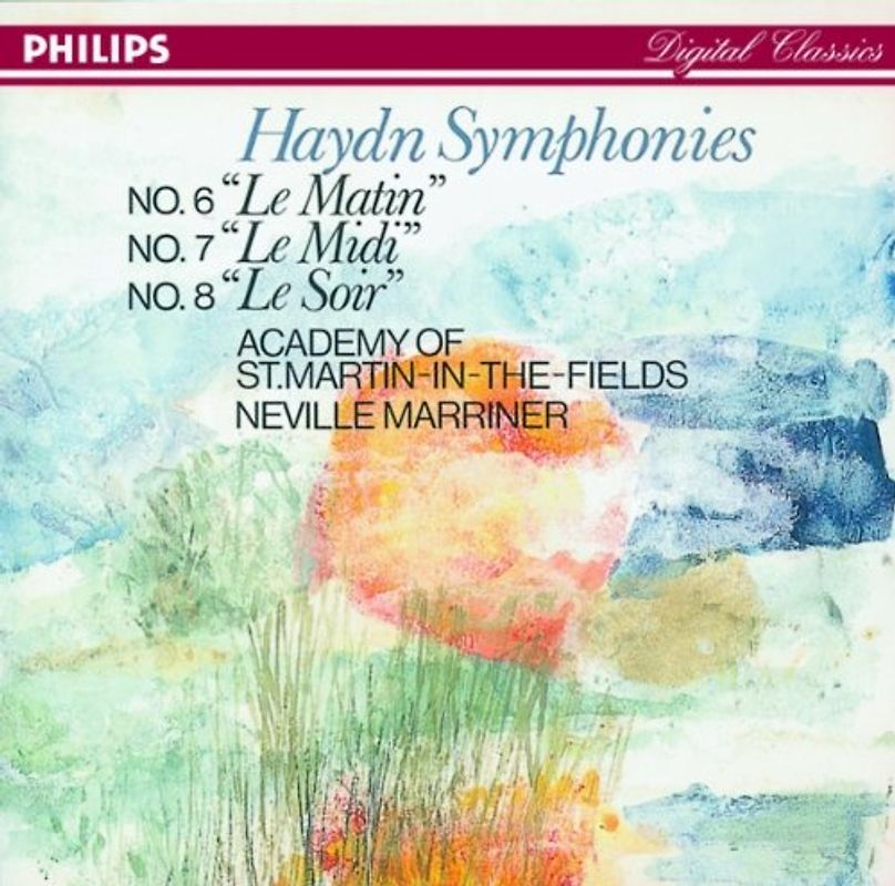 Haydn Symphonies No. 6 "Le MatiN", No. 7 "Le Midi" & No. 8 "Le Soir" [US-Import]