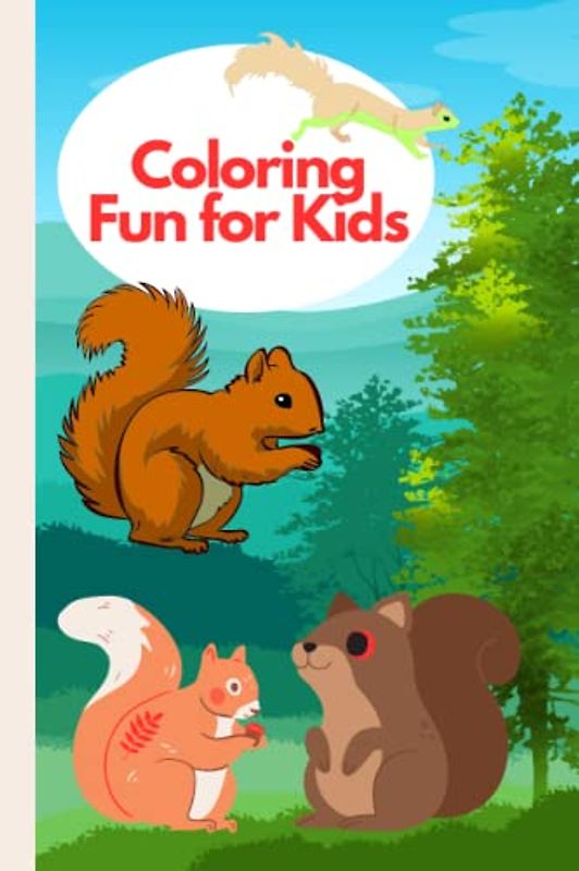 Coloring Fun for Kids: Simple and Fun Designs for Young Artists!