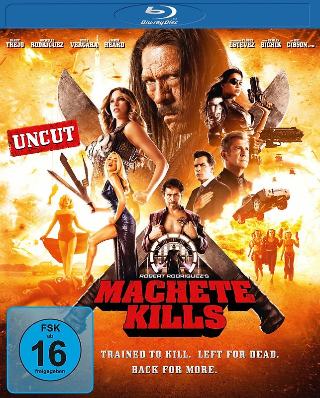 Machete Kills [Uncut] Blu-ray Disc