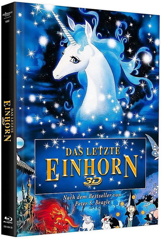 Das letzte Einhorn 3D [Limited Mediabook Edition, Cover A, 2 Discs] 3D Blu-ray Disc