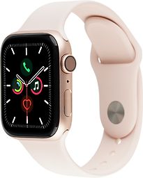 Apple Watch Series 4 44 mm boîtier en aluminium or avec Bracelet Sport rose des sables[Wifi]