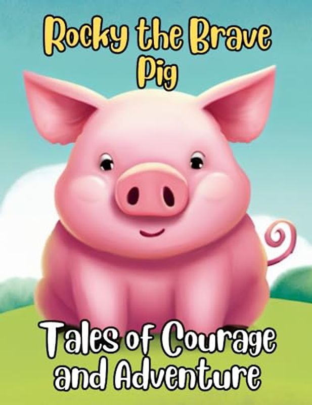 Rocky the Brave Pig - Tales of Courage and Adventure: Short Story for kids about Pig, Perseverance & Self-Confidence I A Motivational Book For kids I Gift for kids