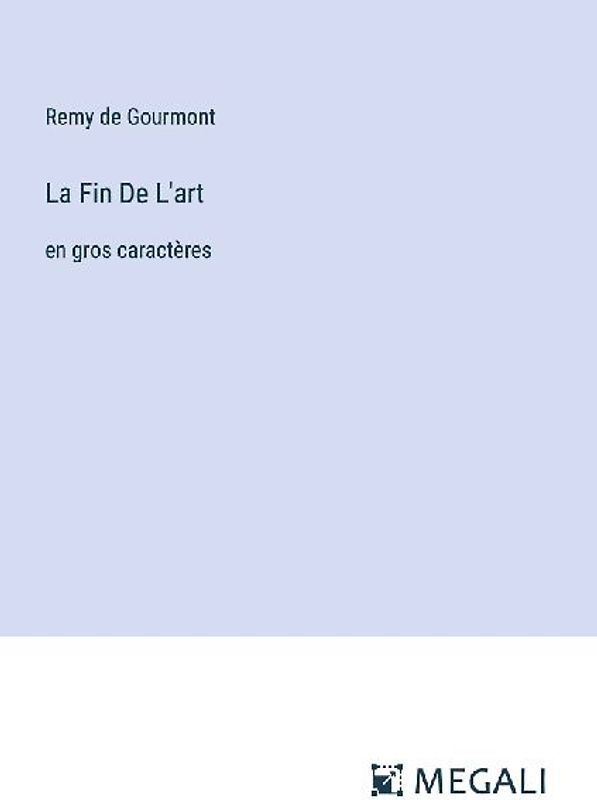 La Fin De L'art