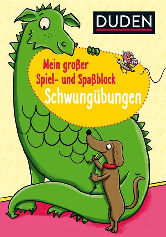 Duden: Mein großer Spiel-und Spaßblock: Schwungübungen