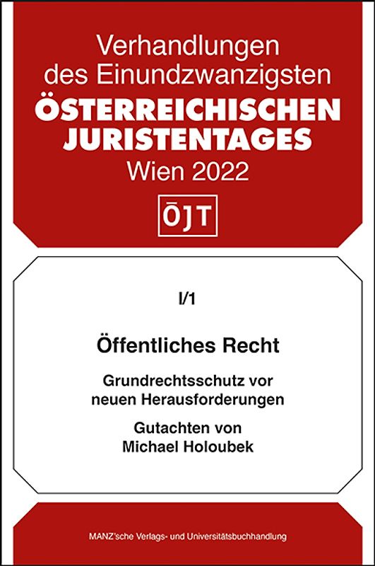 Öffentliches Recht Grundrechtsschutz vor neuen Herausforderungen