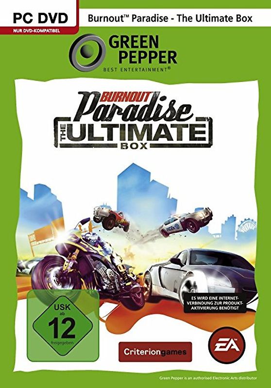 Burnout Paradise: The Ultimate Box [Green Pepper] PC Spiele
