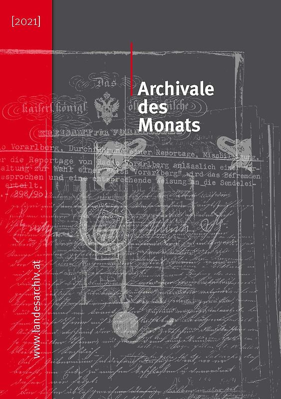 Archivale des Monats (2021)