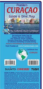Curacao Guide Map and Fishcard