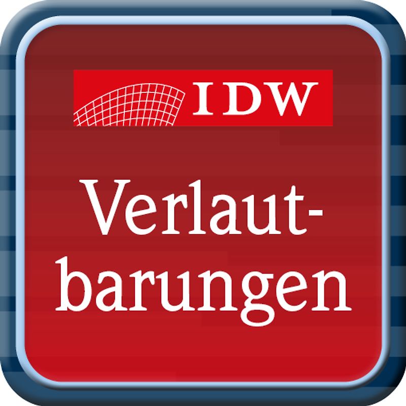 IDW Verlautbarungen - Online-Ausgabe mit MAIK (AI)