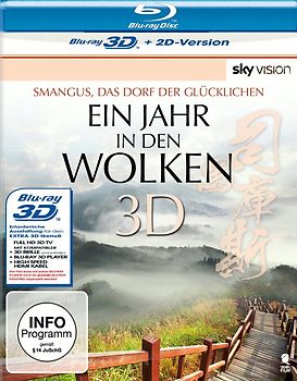 Ein Jahr in den Wolken 3D [inkl. 2D Version] 3D Blu-ray Disc