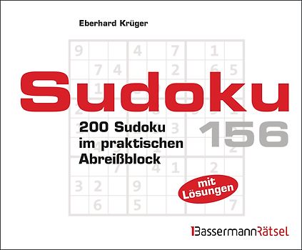 Sudoku Block 156 (5 Exemplare à 2,99 €)