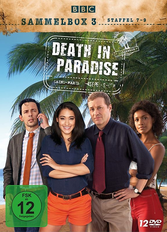 Death In Paradise-Sammelbox 3 (Staffel 7-9) DVD