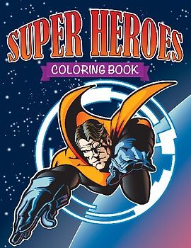 Super Heroes Coloring Book