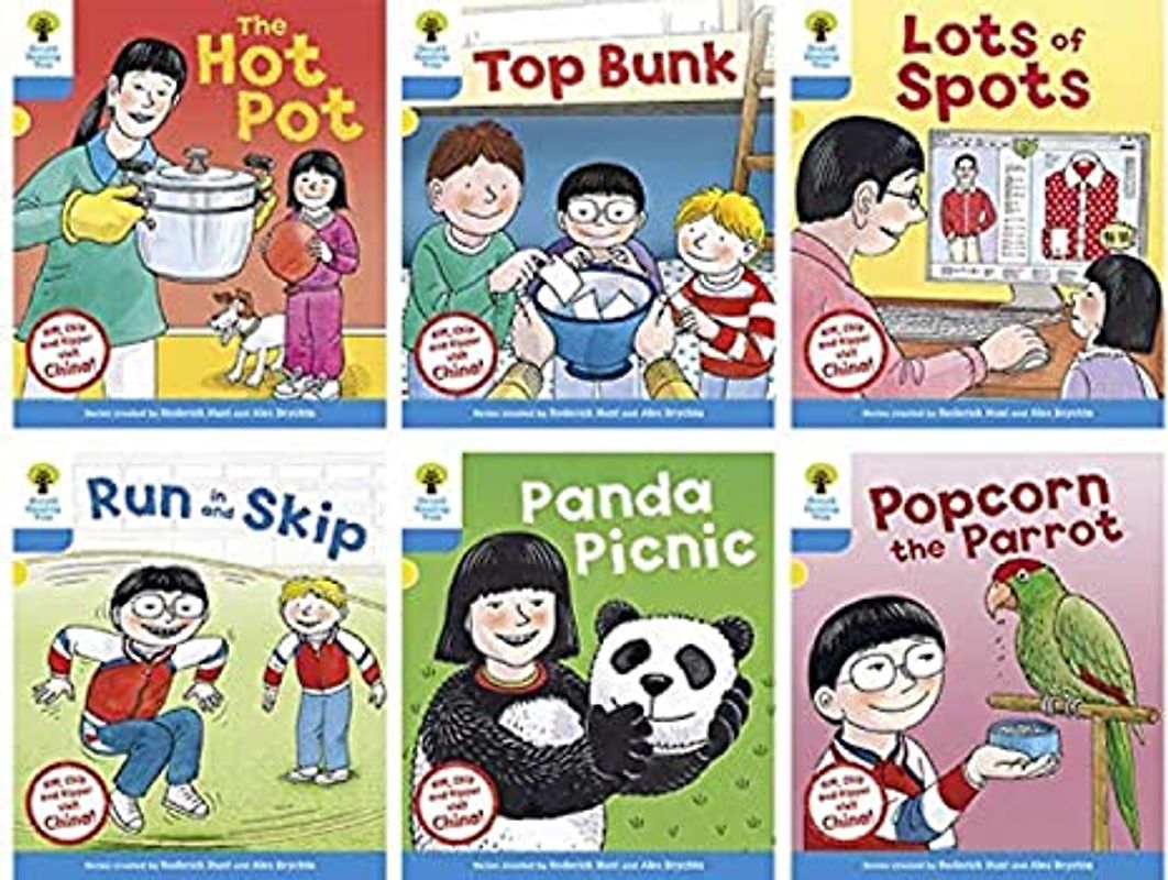 Oxford Reading Tree Biff, Chip and Kipper Stories Decode and Devel: China Stories: Level 3. Pack of 6 (Oxford Reading Tree Biff, Chip and Kipper Decode and Develop)