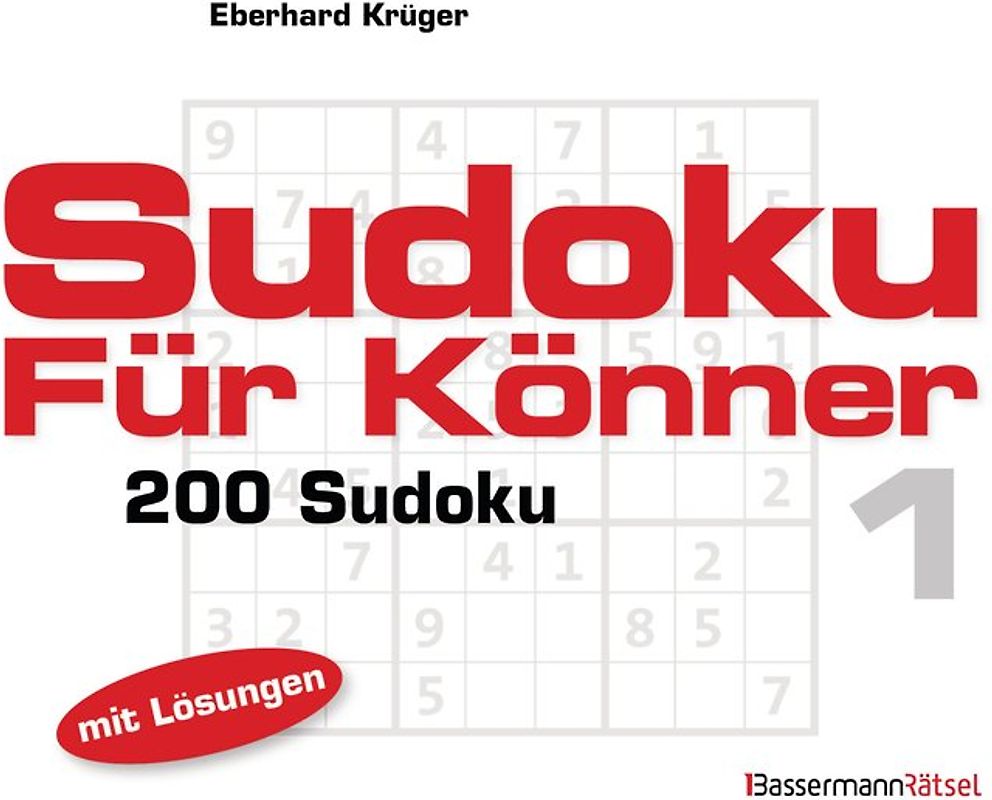 Sudoku für Könner 1 (5 Exemplare à 2,99 €)
