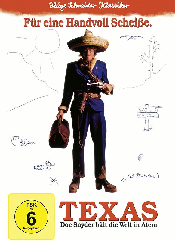 Helge Schneider Klassiker: Texas - Doc Snyder hält die Welt in Atem DVD